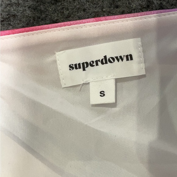 NWOT REVOLVE x Superdown Destiny Crop Top In Multicolor - Picture 7 of 7